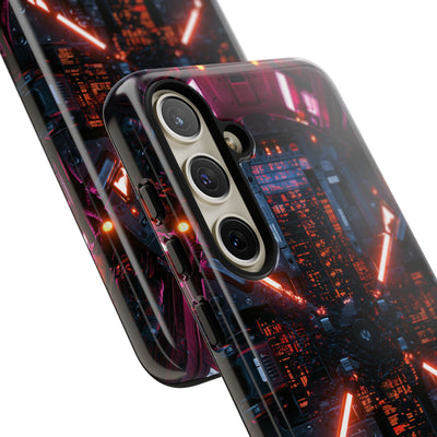 Cybernetic Reactor Core · Tough Phone Case for Samsung · Black