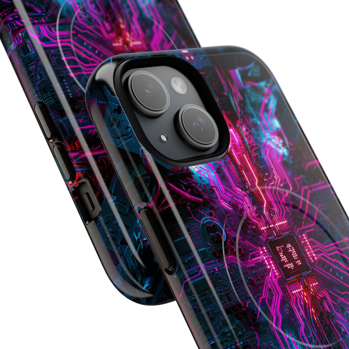 Neural Circuit Core · Tough 2.0 Magnetic Phone Case for iPhone · Black