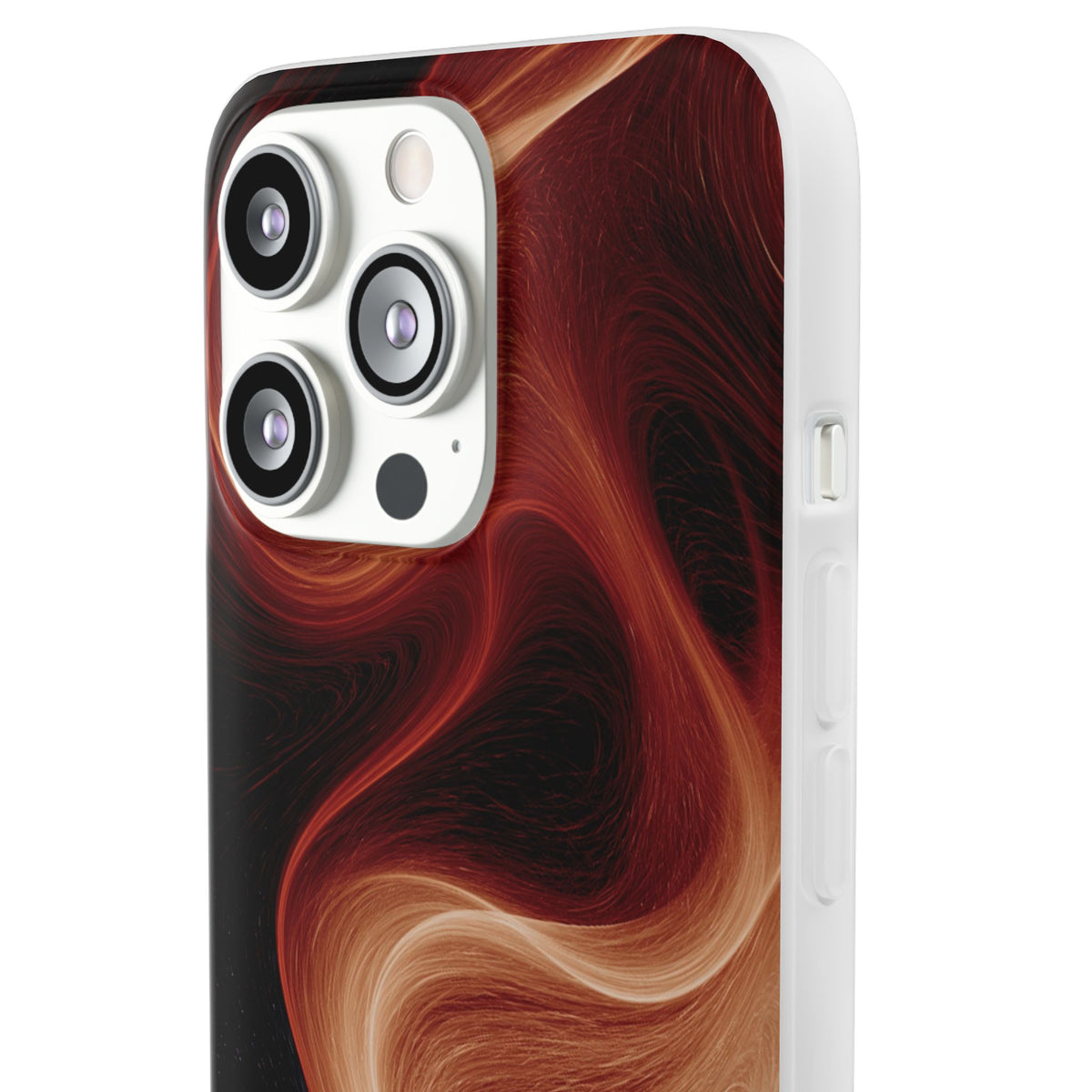 Solar Ember Flow · Lite Phone Case for iPhone ·  Orange