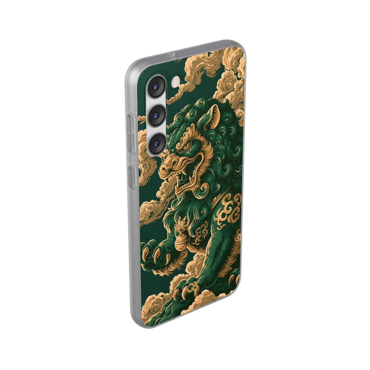 Imperial Guardian Lion · Lite Phone Case for Samsung · Green