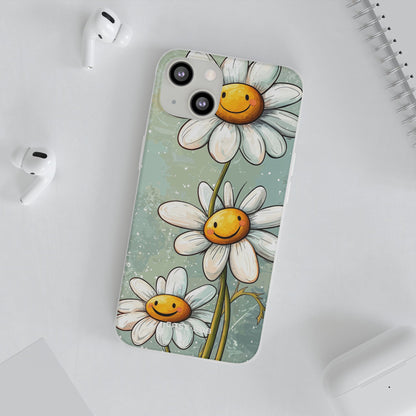 Sunny Daisy Smiles iPhone 13 - Zacht