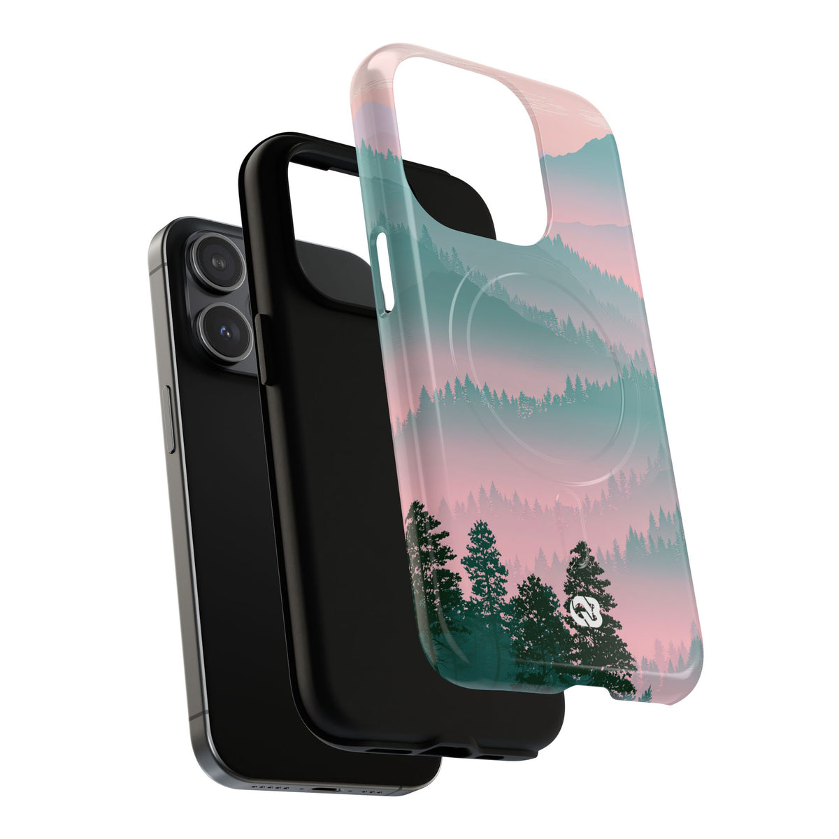 Alpine Horizon · Tough 2.0 Magnetic Phone Case for iPhone · Green