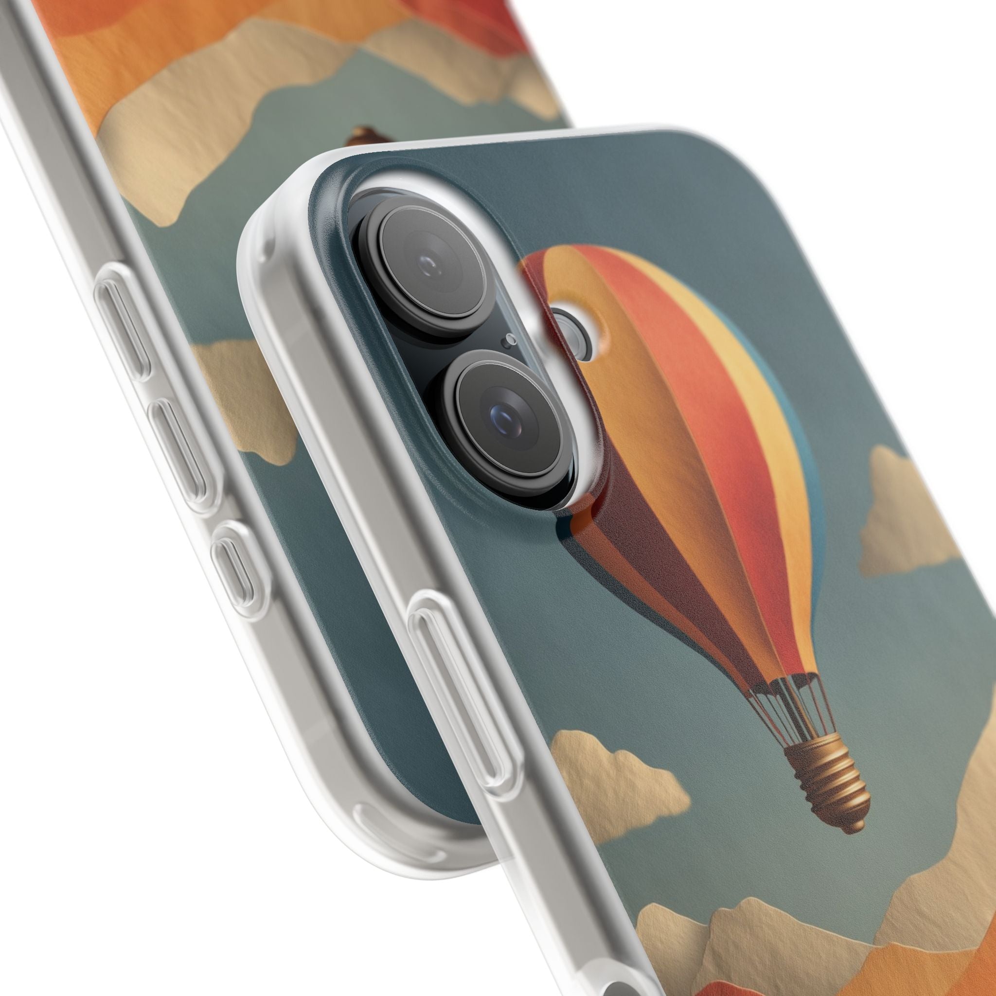 Floating Idea Balloon · Soft Case na telefon dla iPhone