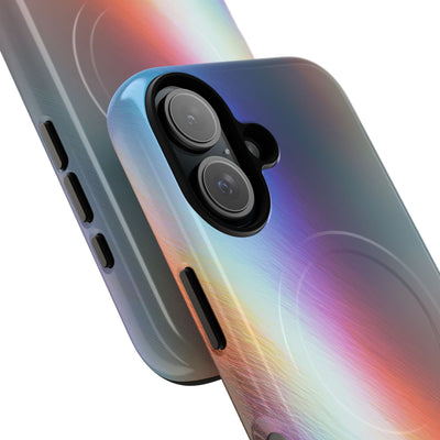 Prismatic Ray · Tough 2.0 Magnetic Phone Case for iPhone · Blue