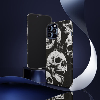 Punk Skull Riot · Tough Phone Case for iPhone · Black