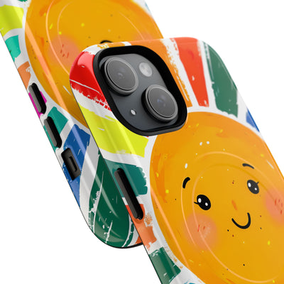 Vibrant Solar Smile · Tough+ Phone Case for iPhone · Magsafe