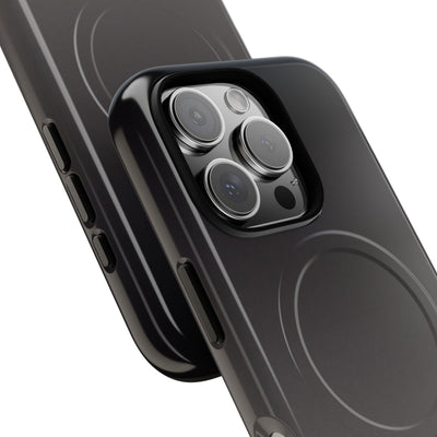 Grey Tough 2.0 Magsafe Phone Case for iPhone - Obsidian Ash Fade