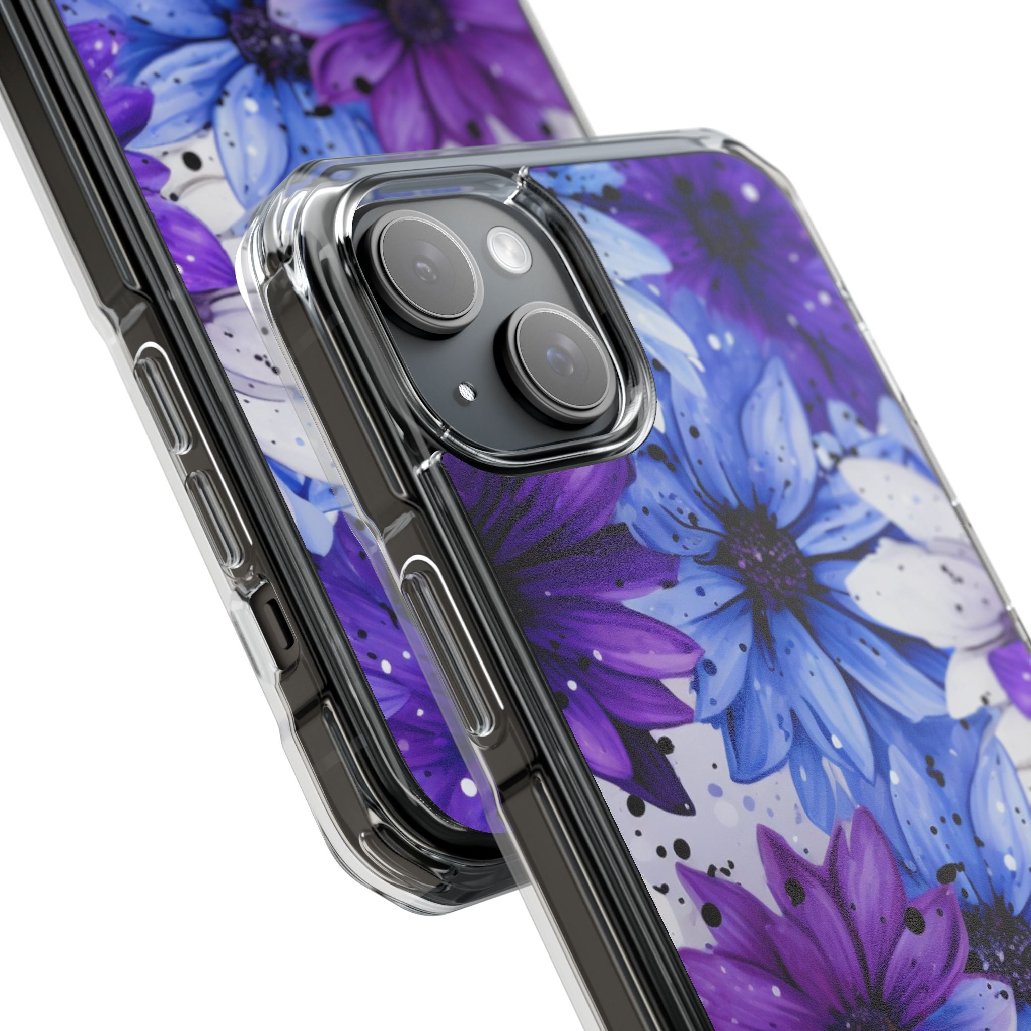 Ink Splatter Blooms · Impact Phone Case for iPhone · Magsafe