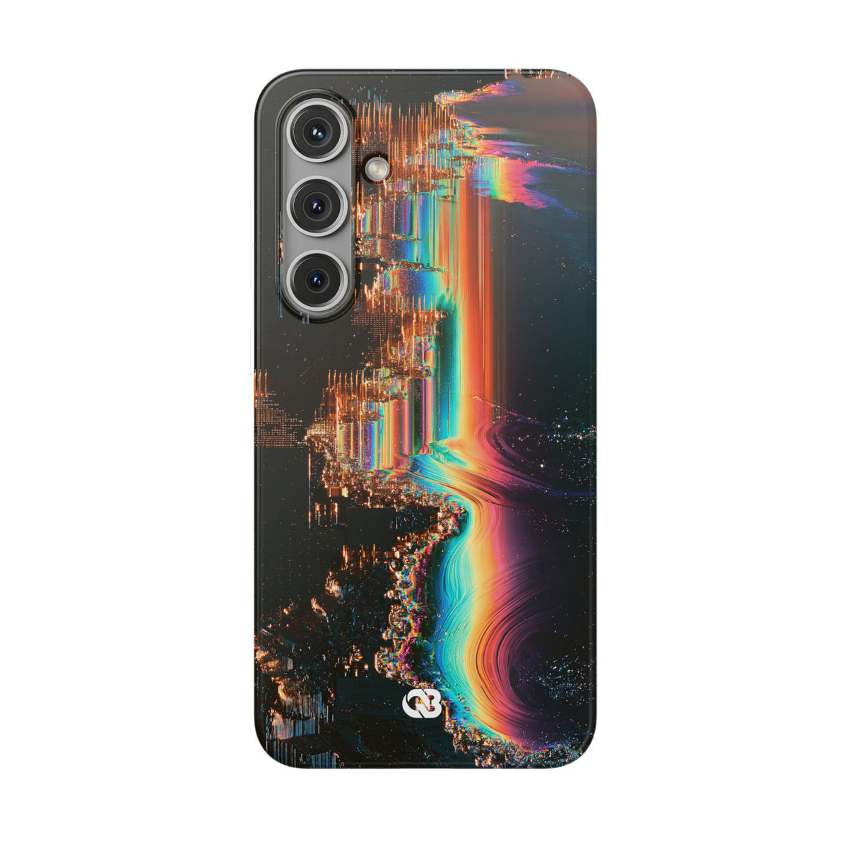 Prismatic Circuit · Lite Phone Case for Samsung · Black