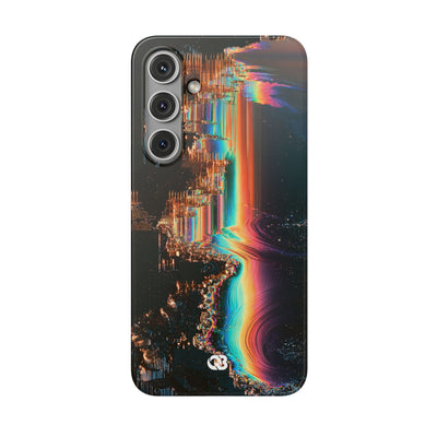Prismatic Circuit · Lite Phone Case for Samsung · Black