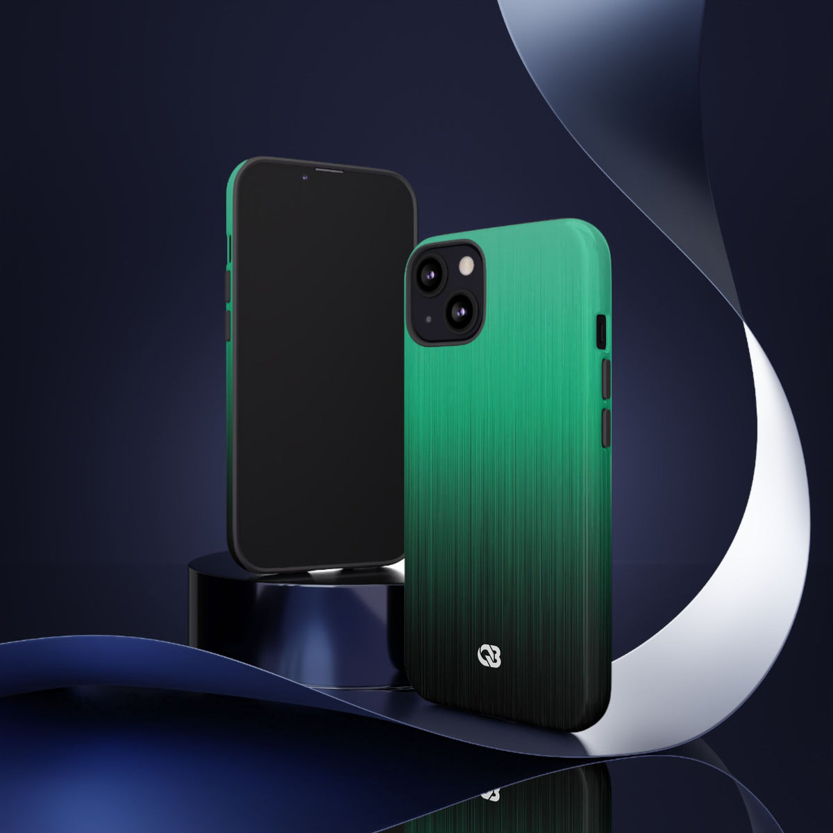 Emerald Cascade · Tough Phone Case for iPhone · Green