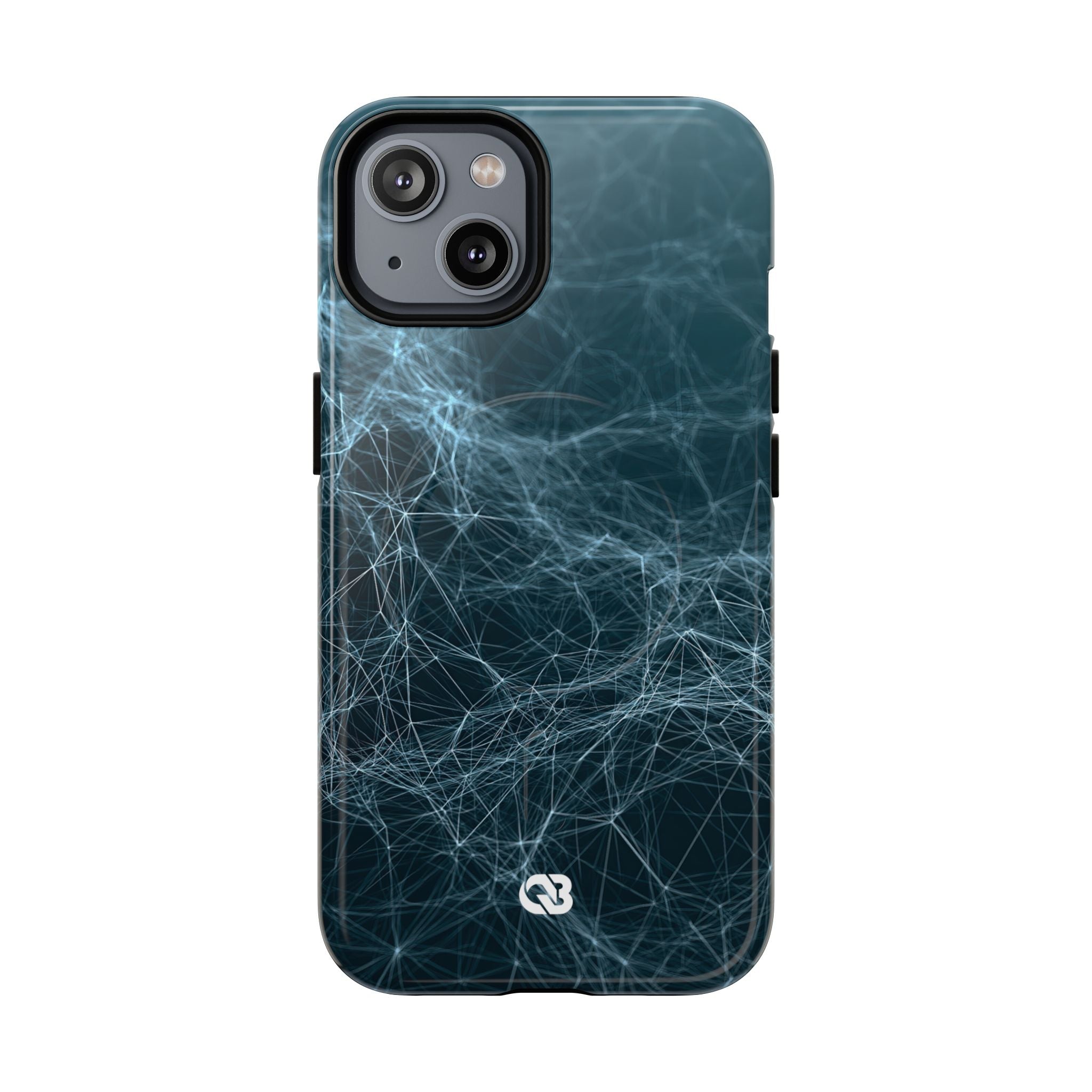 Teal Tough 2.0 Magsafe Phone Case for iPhone - Arctic Neural Mesh