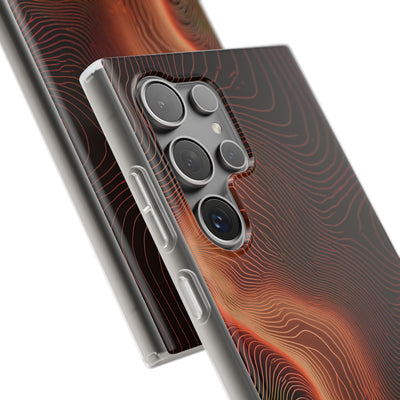 Caldera Ridge · Lite Phone Case for Samsung · Orange