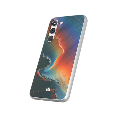 Prismatic Aura Shift · Lite Phone Case for Samsung · Blue
