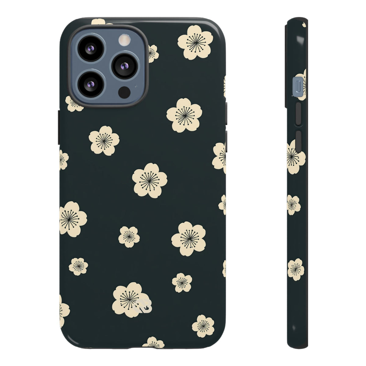 Midnight Sakura Bloom · Tough Phone Case for iPhone · Black