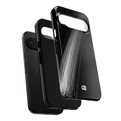 Black Tough Phone Case for Google Pixel - Linear Velocity Beam