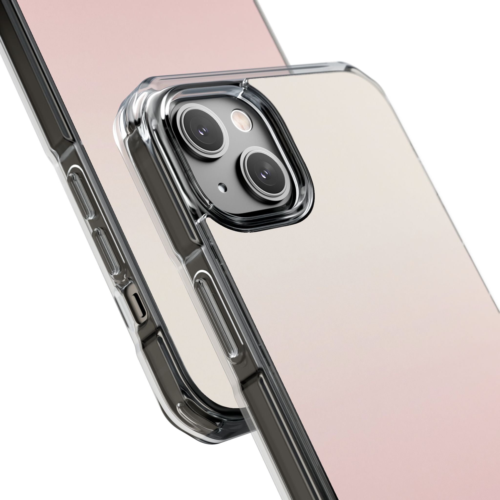 Pink Impact MagSafe Phone Case for iPhone - Frosted Blush Horizon