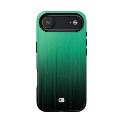 Emerald Cascade · Tough 2.0 Magnetic Phone Case for iPhone · Green