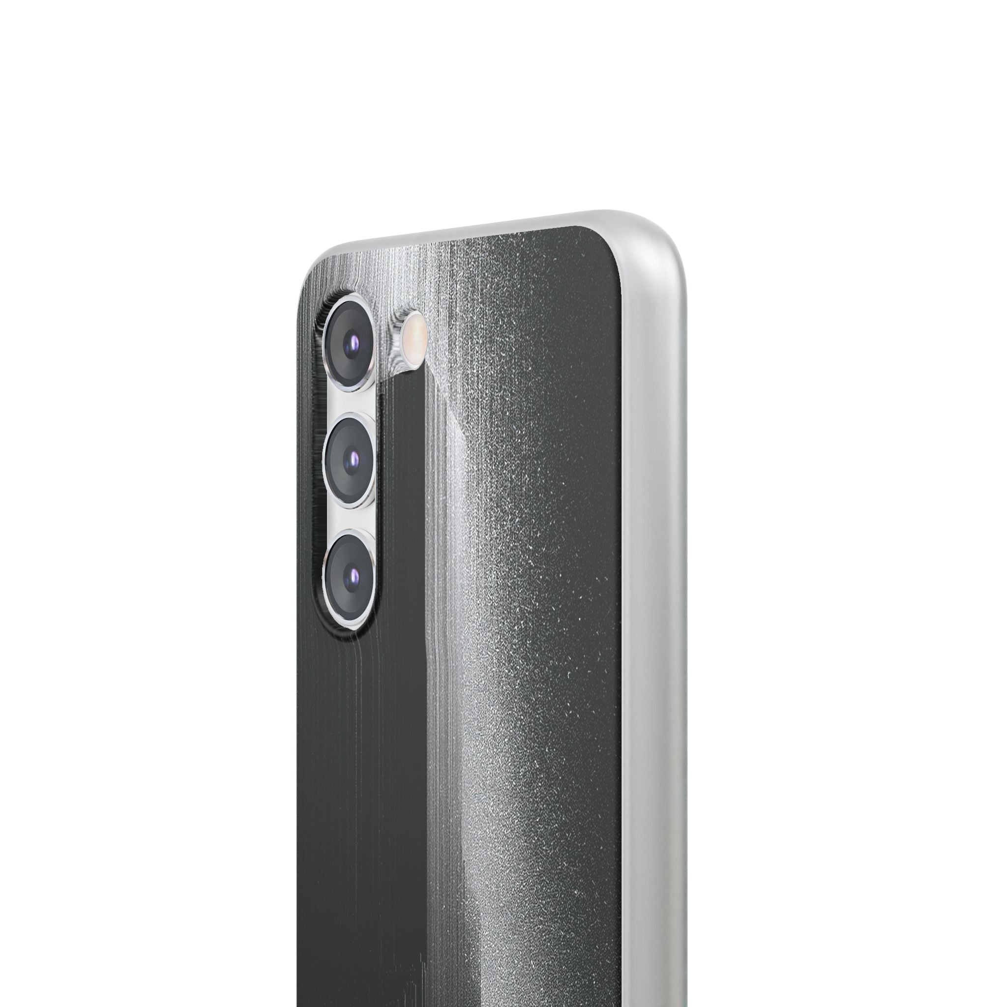 Black Lite Phone Case for Samsung - Brutalist Pixel Monolith