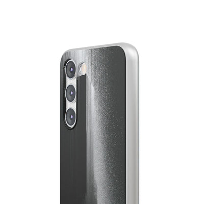 Black Lite Phone Case for Samsung - Brutalist Pixel Monolith