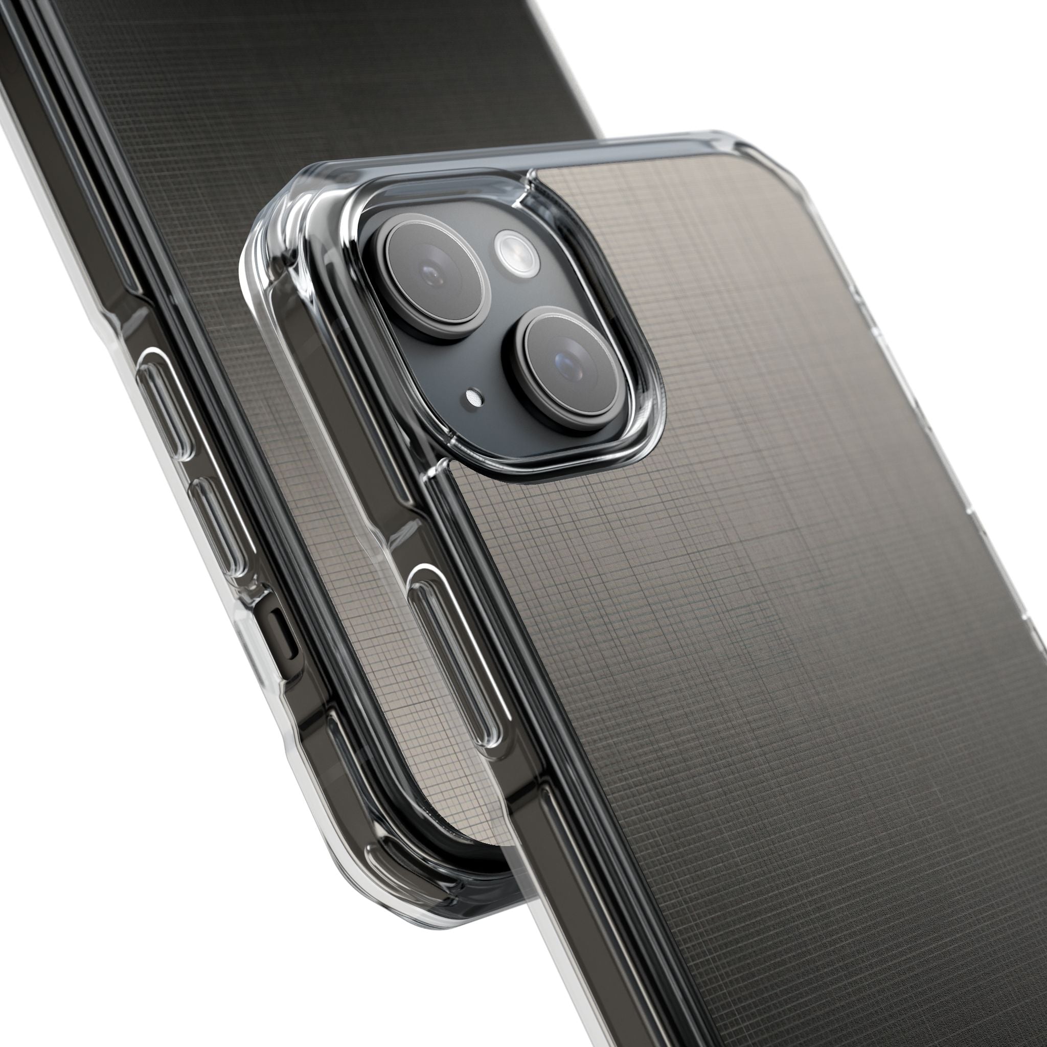 Grey Impact MagSafe Phone Case for iPhone - Faded Sand Mesh