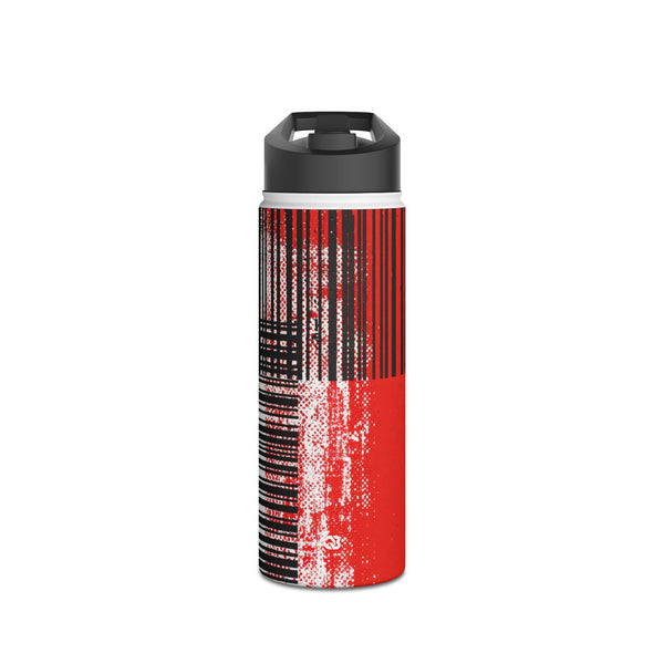 Distorted Barcode · Insulated Water Bottle · Black