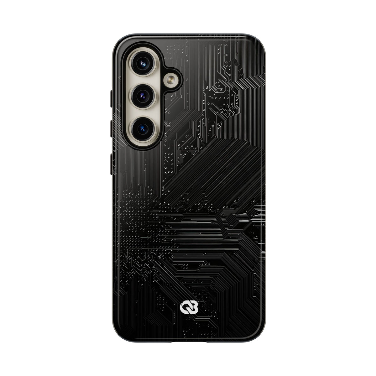 Obsidian Circuitry · Tough Phone Case for Samsung · Black