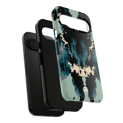 Rorschach Ink Void · Tough Phone Case for Pixel ·  Black
