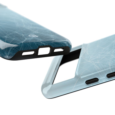 Teal Tough Phone Case for Google Pixel - Arctic Digital Nexus