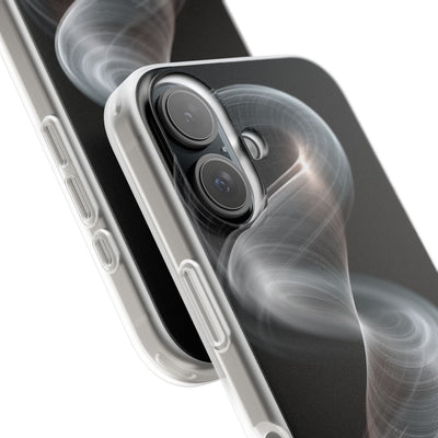 Luminous Vortex · Lite Phone Case for iPhone ·  Black