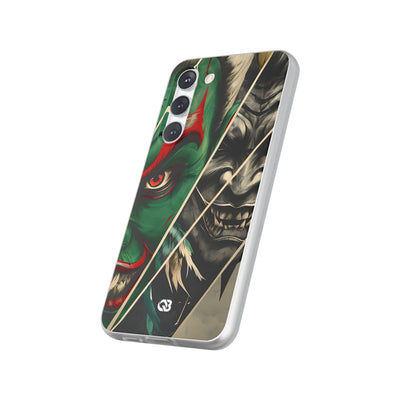 Emerald Oni Grin · Soft Handyhülle für Samsung