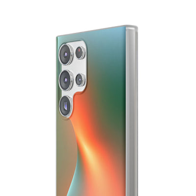 Radiant Contour · Lite Phone Case for Samsung · Orange