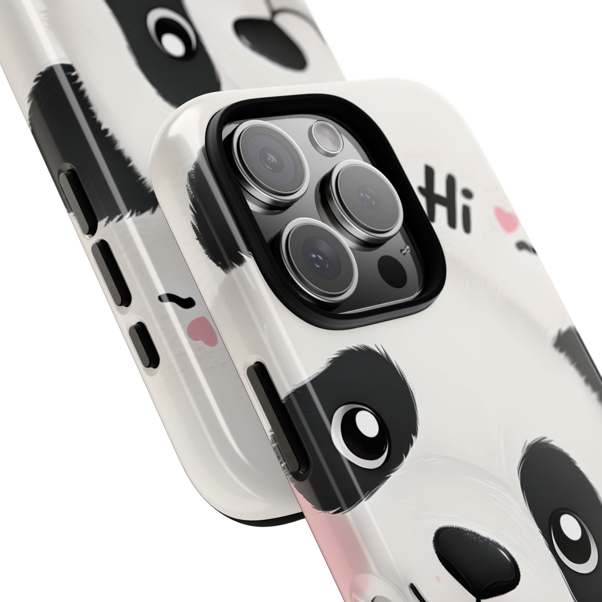 Peeking Panda Charm iPhone 16 Pro Case - Tough