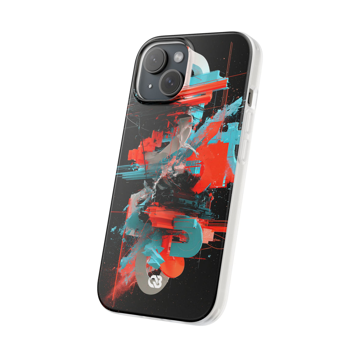 Fragmented Cyber Core · Lite Phone Case for iPhone ·  Black