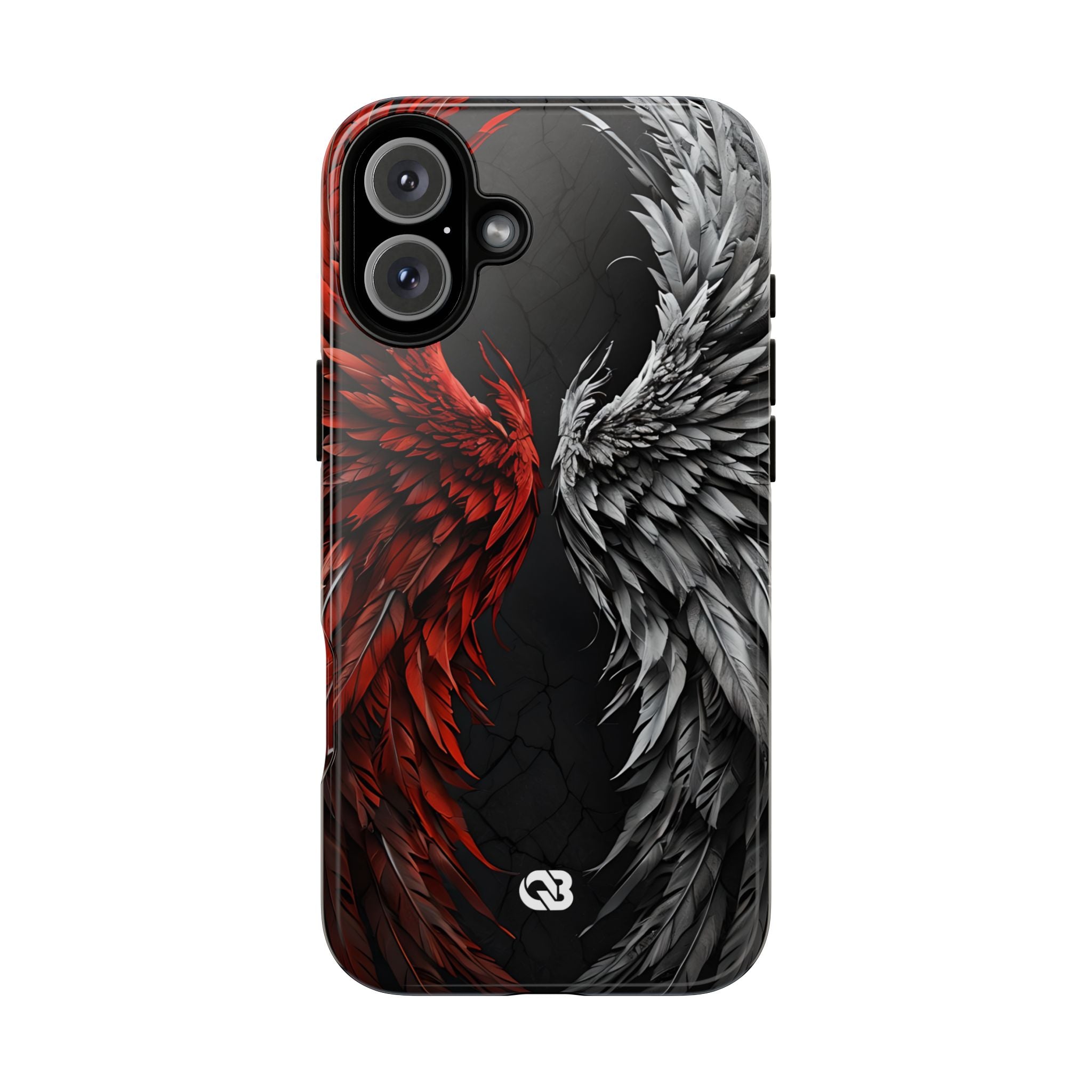 Split Crimson Wing · Tough Phone Case for iPhone