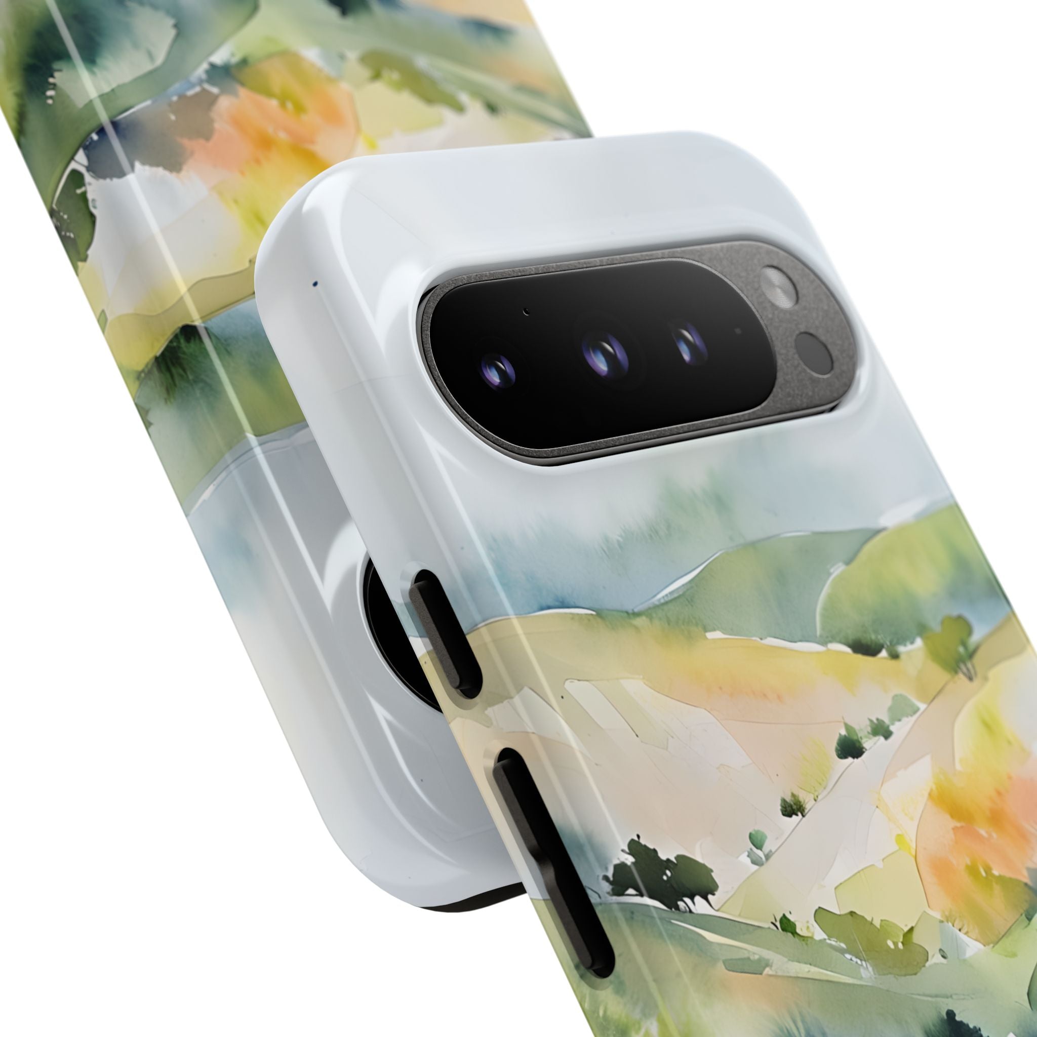 Verdant Mist Valleys · Tough Phone Case for Google Pixel