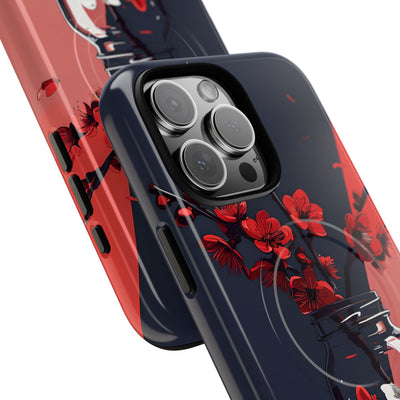 Crimson Blossom Jar · Tough+ Fundas para teléfono para iPhone · Magsafe