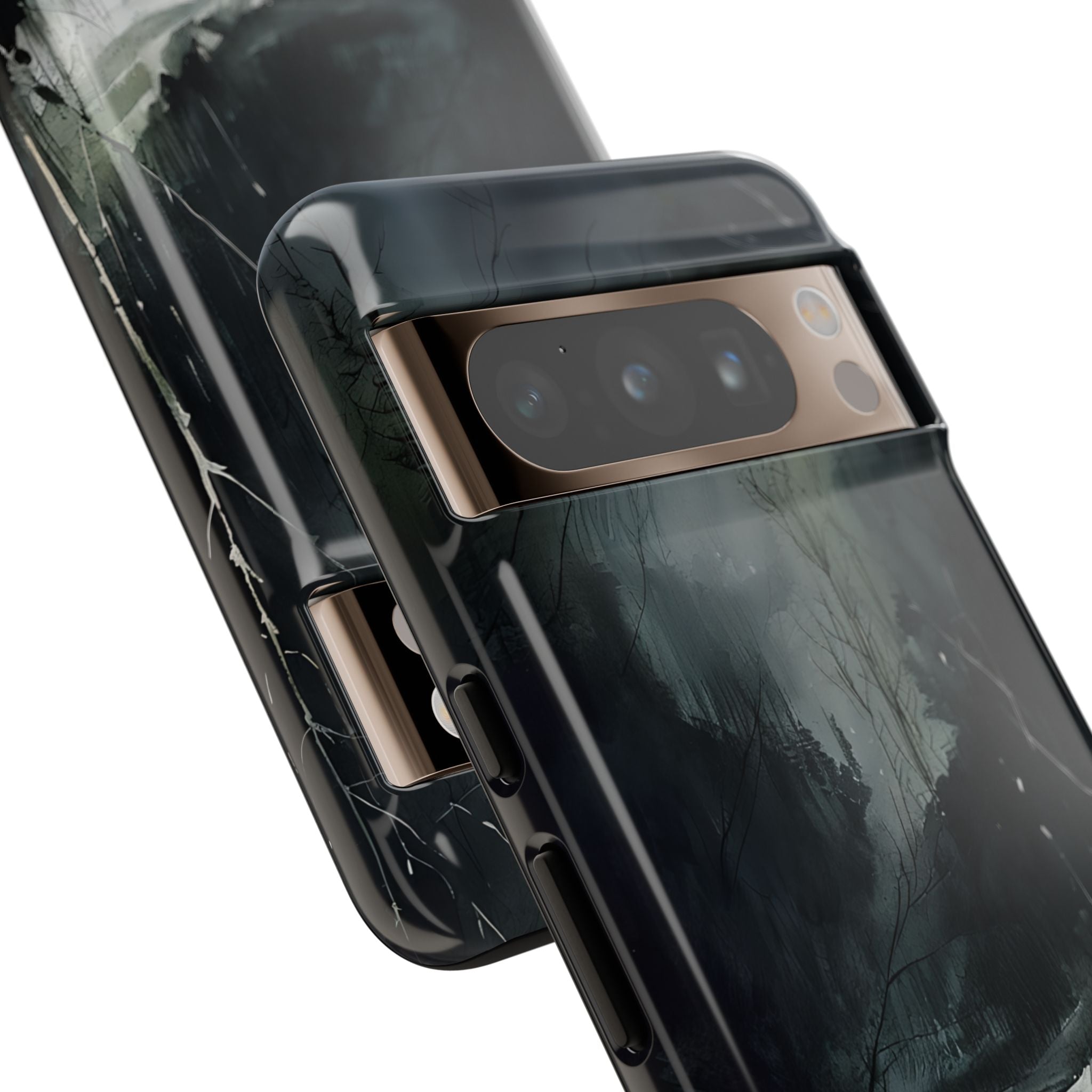 Midnight Winter Hollow · Tough Hoesje voor Google Pixel