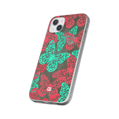 Electric Papillon · Lite Phone Case for iPhone ·  Pink