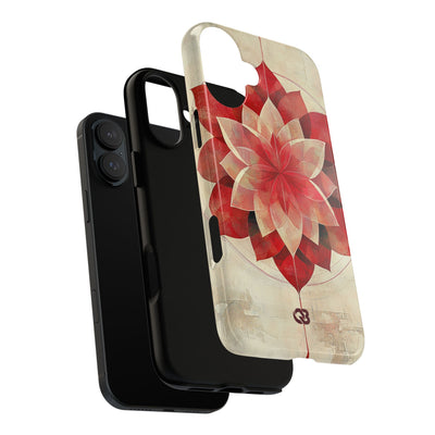 Crimson Petal Peak · Tough Phone Case for iPhone
