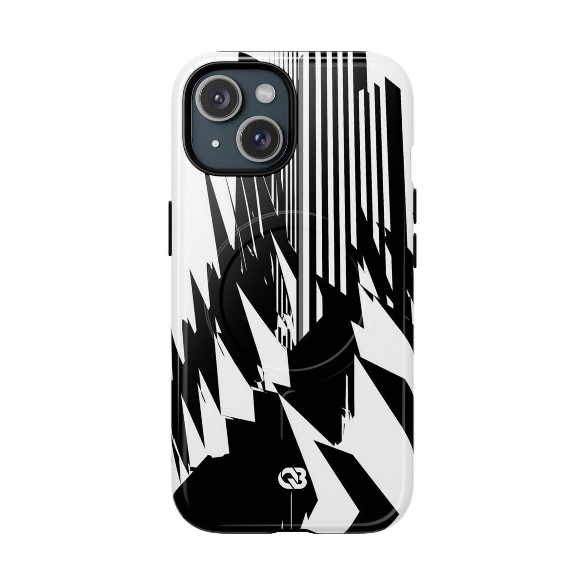Orbital Spire · Tough 2.0 Magnetic Phone Case for iPhone · Black