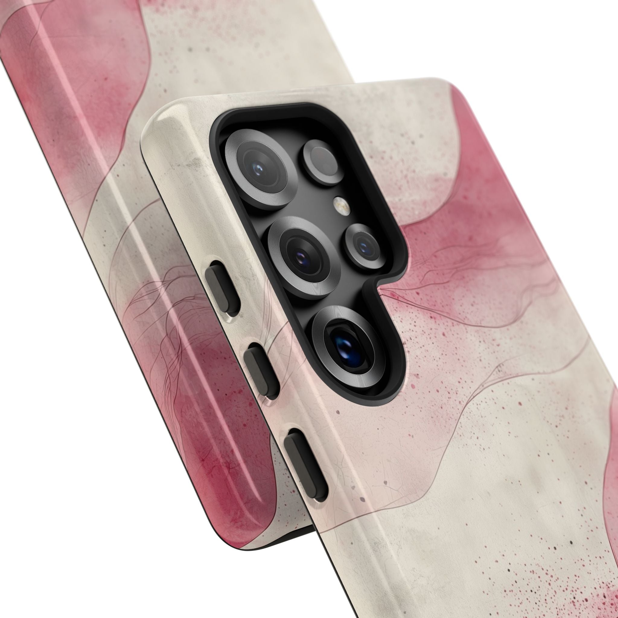 Crimson Waves Samsung S25 Ultra Case - Tough