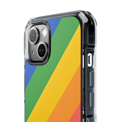 Vibrant Spectrum Slope · Impact Phone Case para iPhone · Magsafe